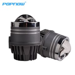 Super Bright Led Projector Lens Mini Car Fog Lamp Driving Auxiliary Light Dual Lasers 2 Inch Bi Led Fog Lights