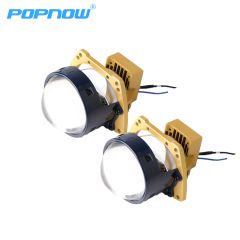 120W 6000K Hi/Lo Beam Double Lamp Cup Bi Led Projector Lens 3.0 Inch Bicofal Lens Car Headlight Projector