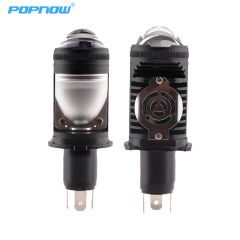 100W Led Projector Headlight Lens 18000LM Plug and Play 12V H4 Led Headlight Bulb for Retrofit Upgrade