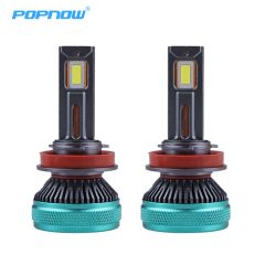 4 Copper Tubes 200W High Power Led Car Lights Automotive H8 H9 H11 Led Headlights