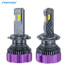 Auto Lighting System 12V 3570 CSP Chips Car Lights Bulb Three Copper Pipes H1 H3 HB3 HB4 H11 H7 Led Headlights